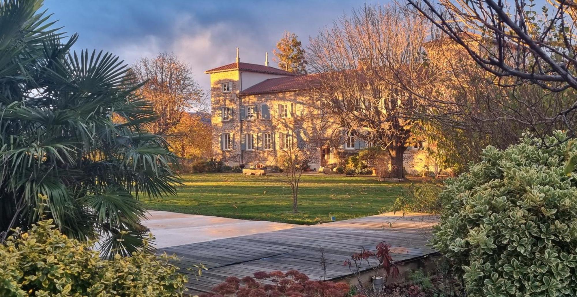 Chateau De Grandmont Chambres D'Hotes Blacé Екстериор снимка